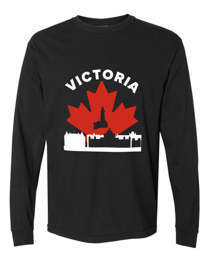 MapleLine Victoria Heavyweight Longsleeve – Relaxed Comfort, Ocean‑Side Serenity