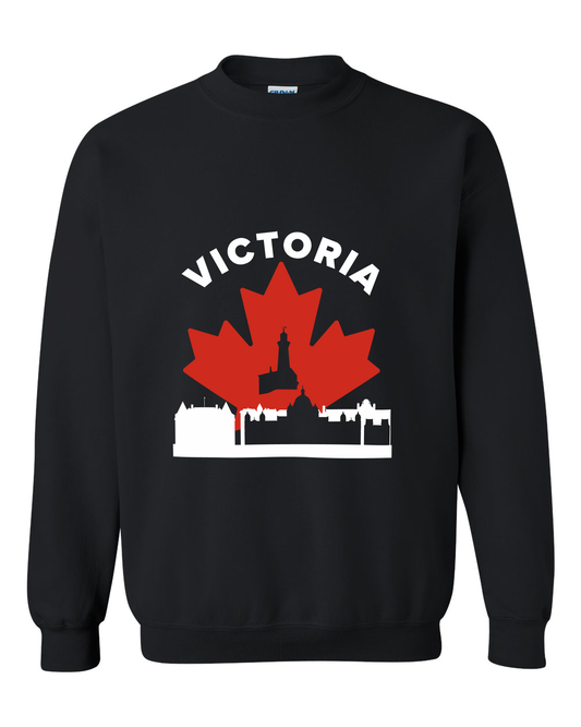 MapleLine Victoria Classic Crewneck – Cozy Feel with Island Energy