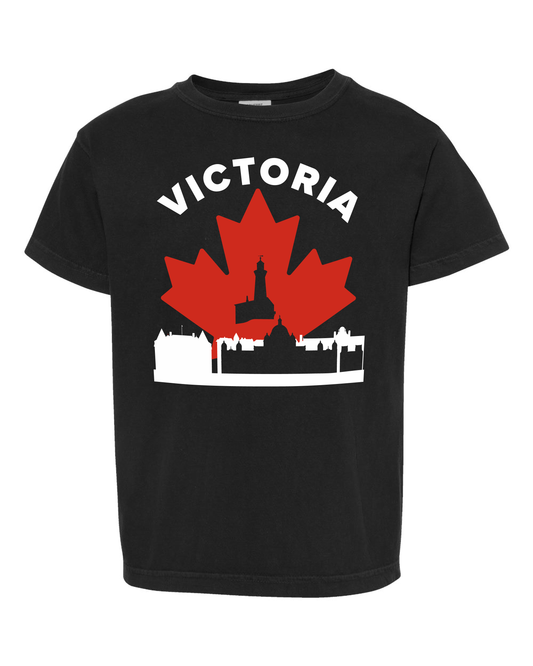 MapleLine Victoria Kids Premium Tee – Soft, Strong & Born for Island Life