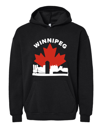 MapleLine Winnipeg Premium Hoodie – Kuschelige Lagen für alle, die der Kälte trotzen