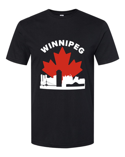 MapleLine Winnipeg Softstyle Tee – Everyday Comfort, Prairie Resilience
