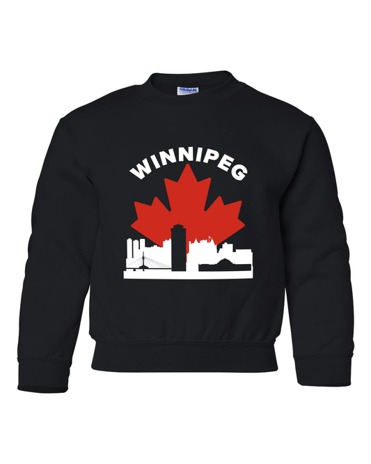 MapleLine Winnipeg Kids Sweatshirt – Soft, Warm & Ready for Snowy Adventures