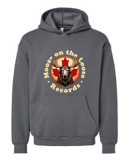 Moose on the Loose Records Premium Hoodie – Cozy Layers, Proud Prairie Rhythm