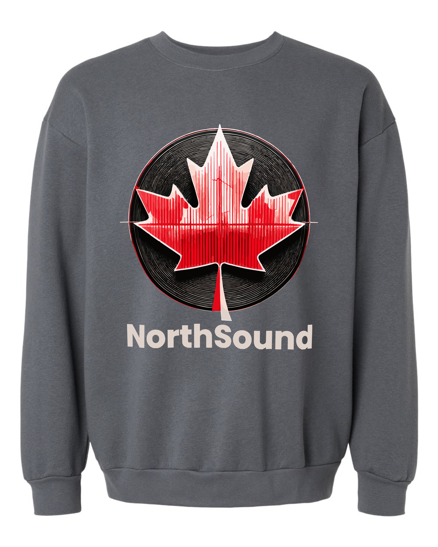 NorthSound Premium Crewneck – Canadian Sound, Graphic Soul