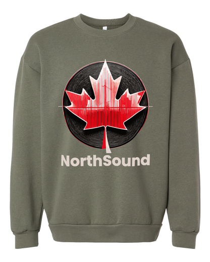 NorthSound Premium Crewneck – Canadian Sound, Graphic Soul