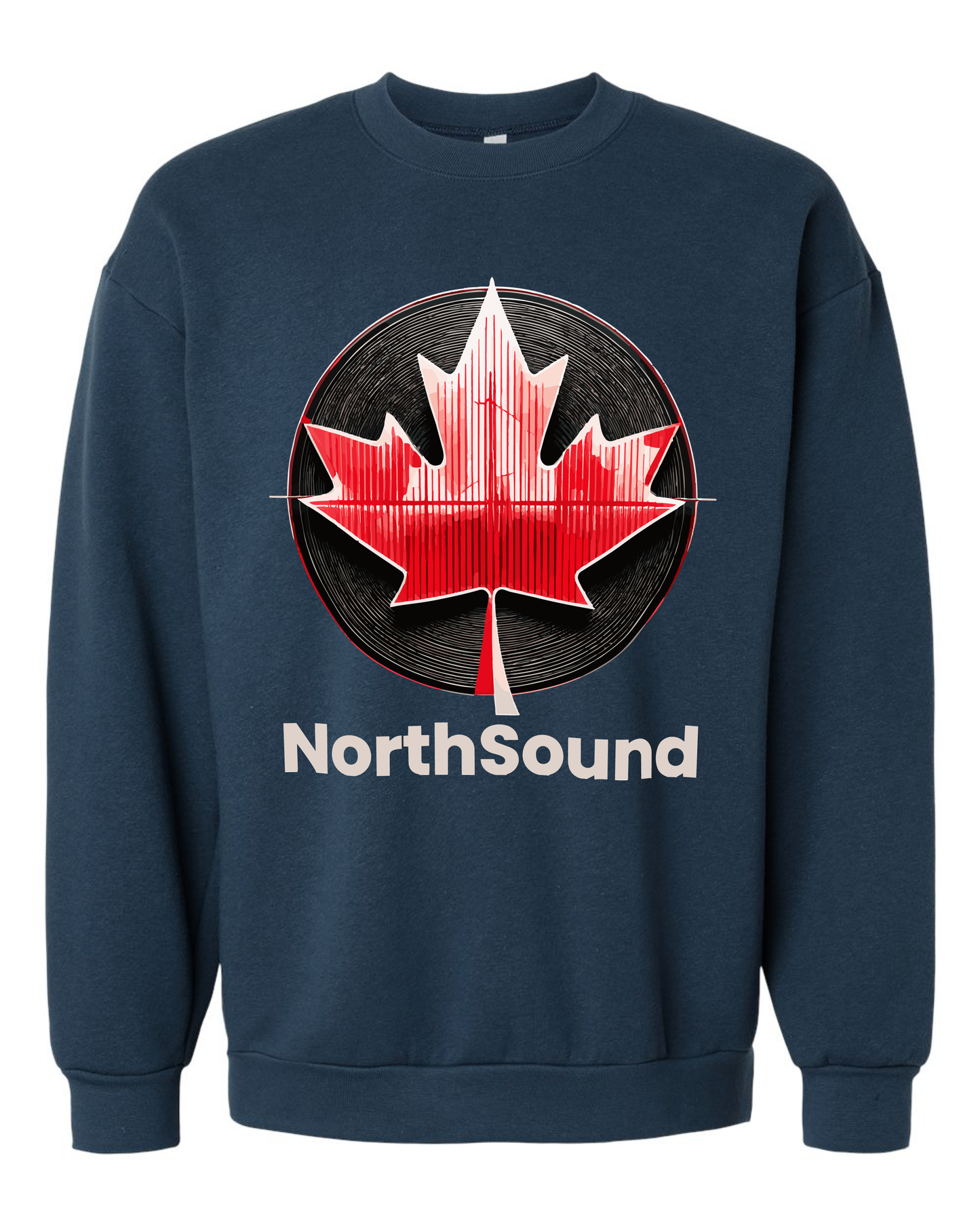 NorthSound Premium Crewneck – Canadian Sound, Graphic Soul