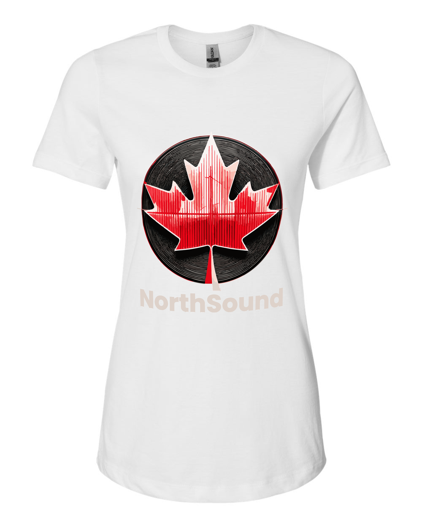 NorthSound Women’s Tee – Effortless Style, Canadian Soundtrack