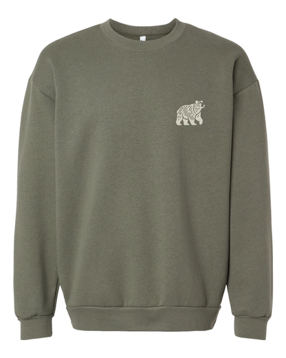 Heavy Feel – Nordic Bear Premium Crewneck with real presence