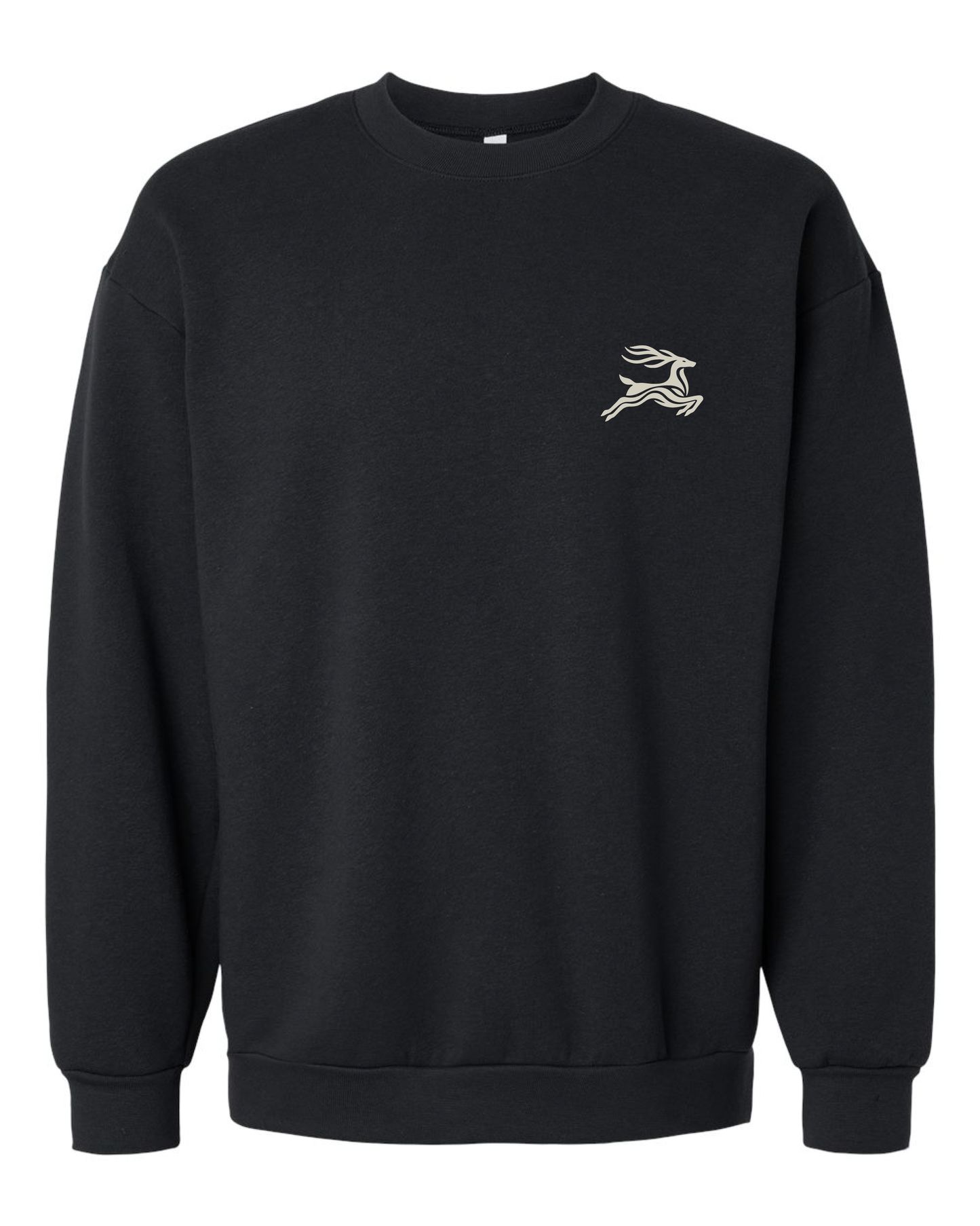 Soft Steps – Nordic Deer Premium Crewneck with calm warmth