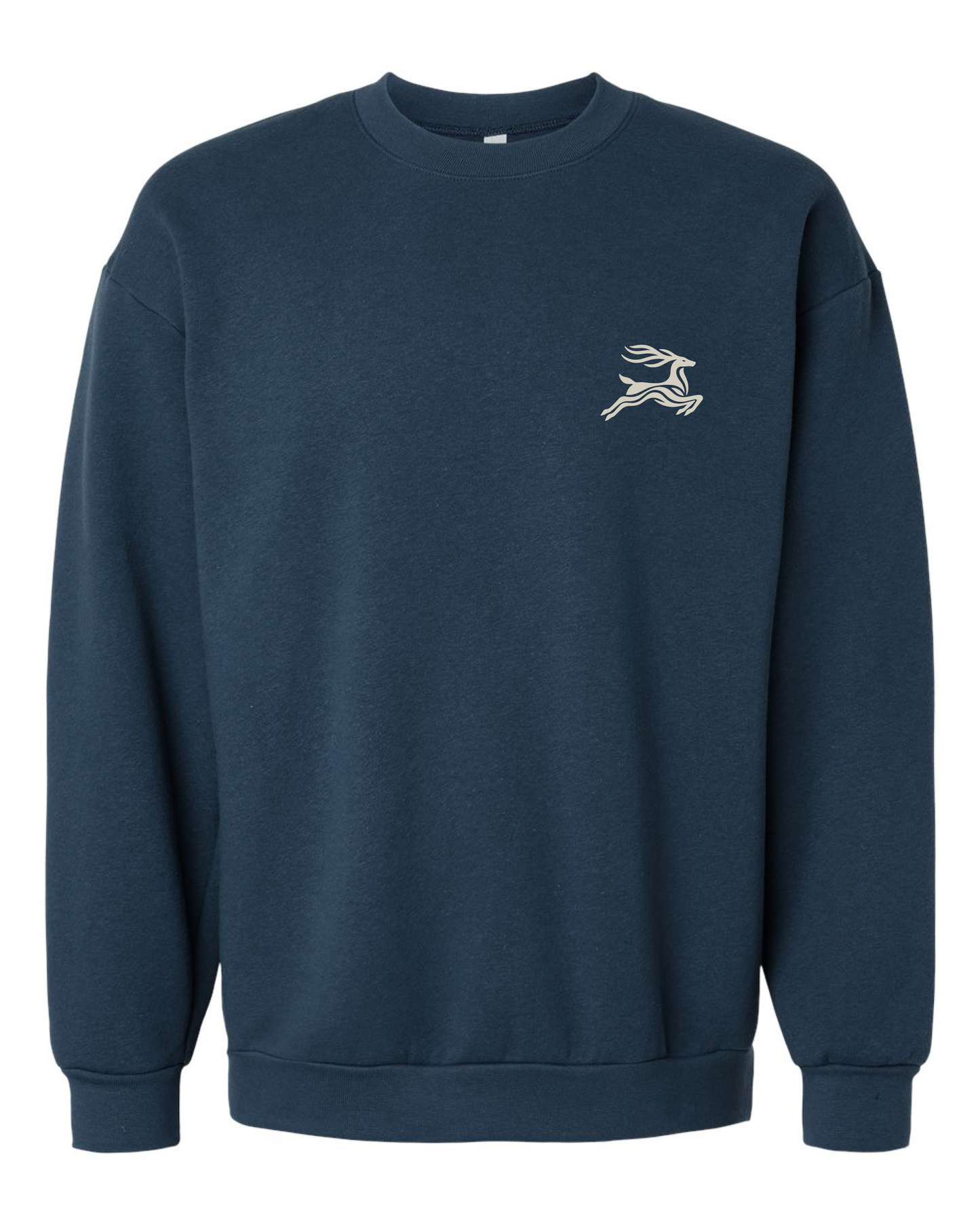 Soft Steps – Nordic Deer Premium Crewneck with calm warmth