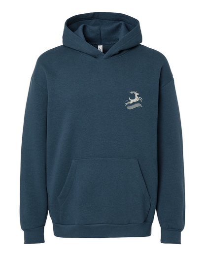 Morning Air – Nordic Deer Premium Hoodie made for slower days
