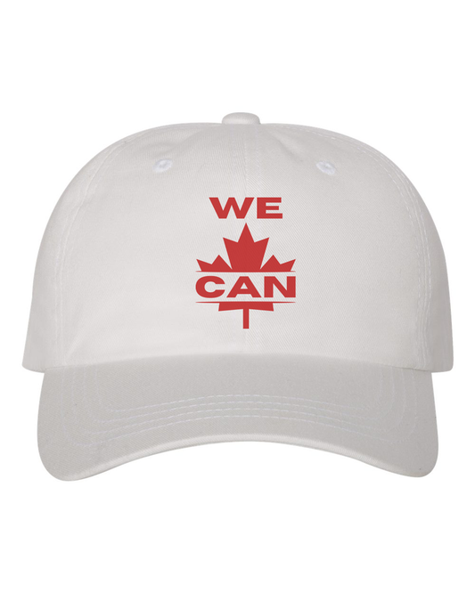 WE CAN Dad Cap – Clean Look, Canadian Message