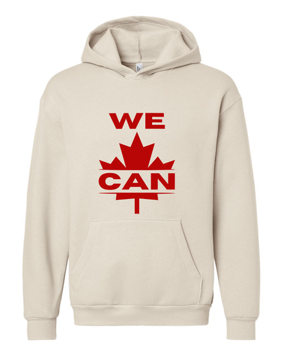 WE CAN Statement Hoodie – Kuschelige Lagen, unerschütterliche Einheit