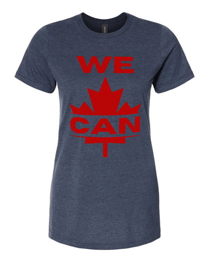 WE CAN Women’s Statement Tee – Bold Front, Empowered Identity