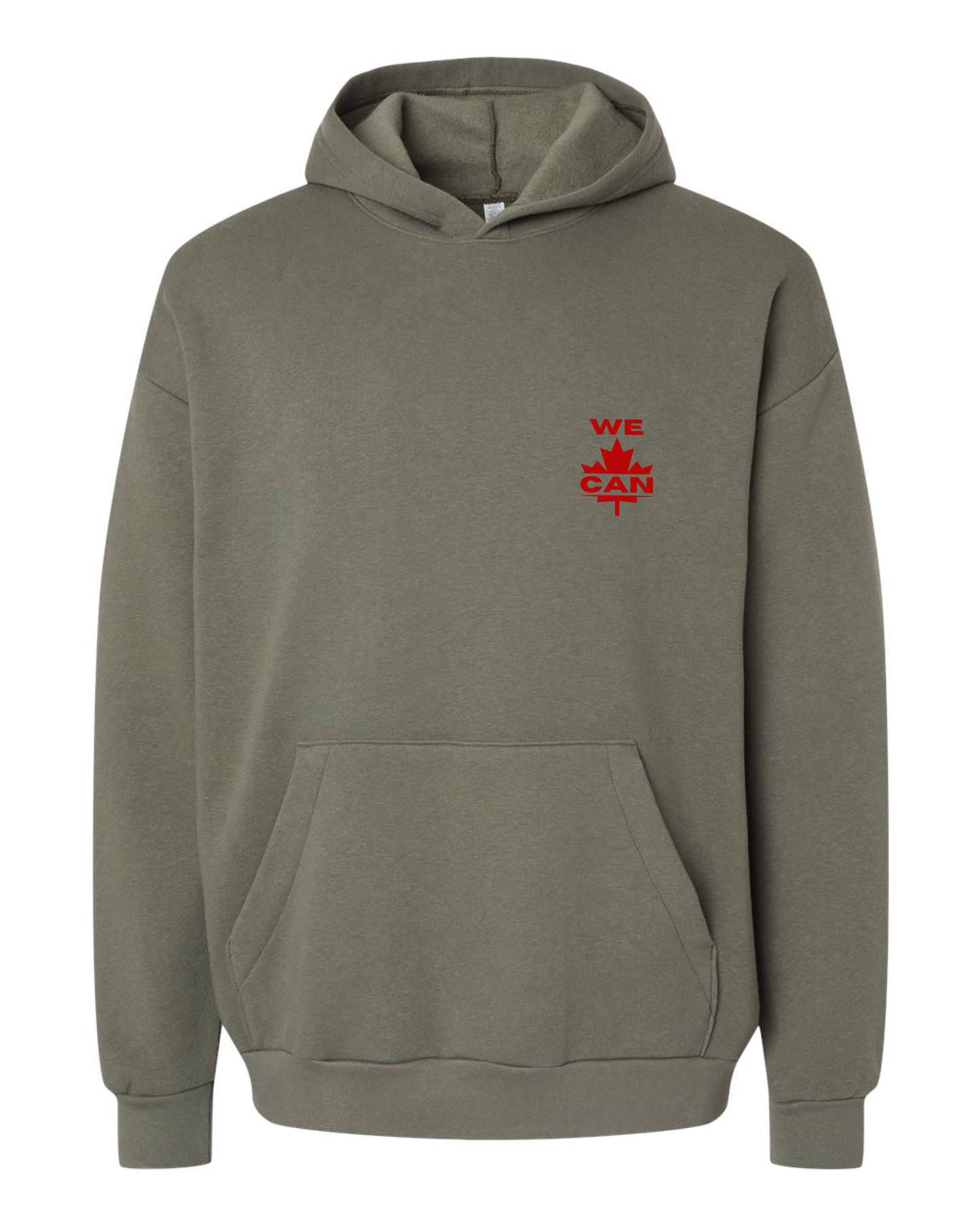 WE CAN Minimal Hoodie – Small Print, Big Meaning