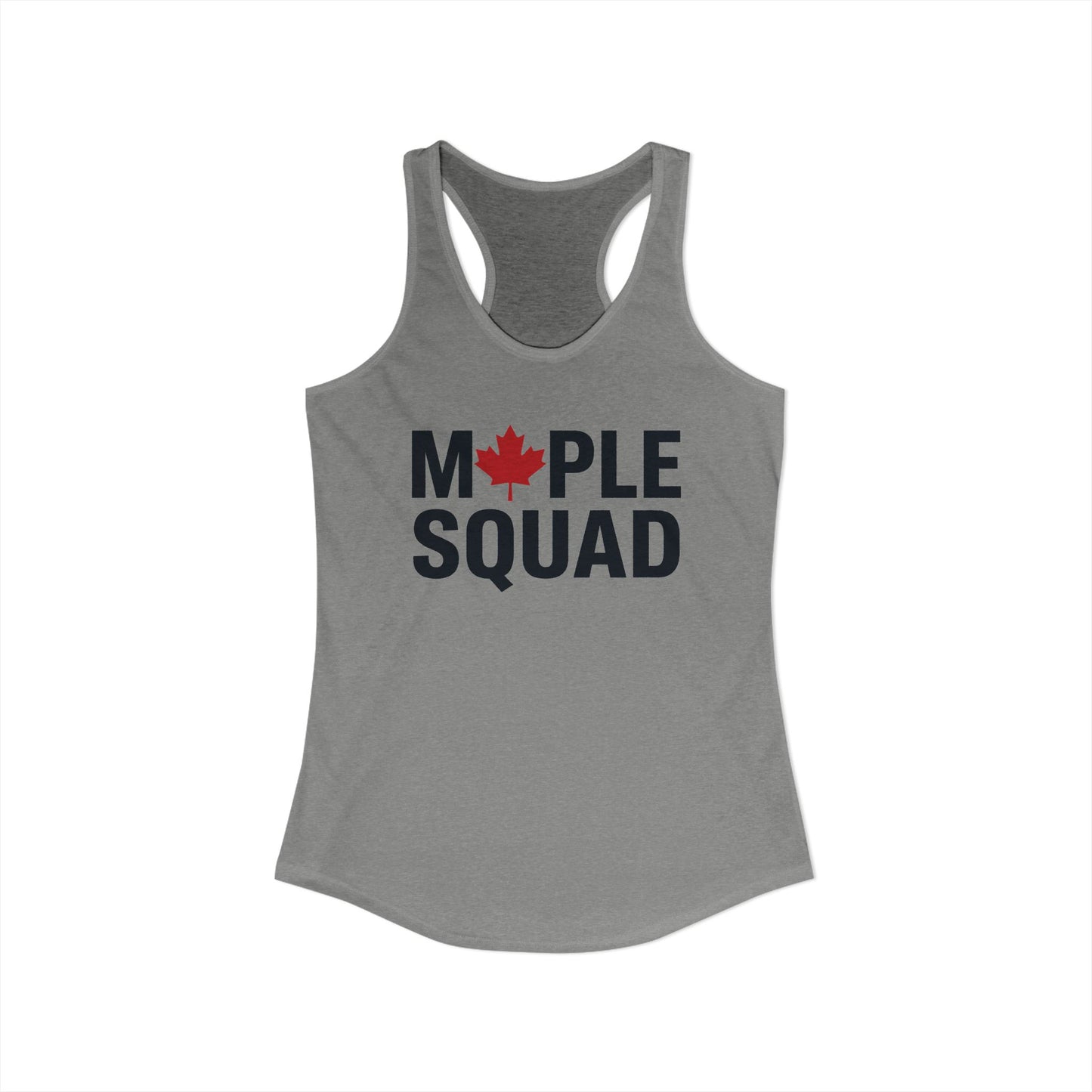 “Maple Squad” Women’s Racerback Tank - Matching Canada Group Style