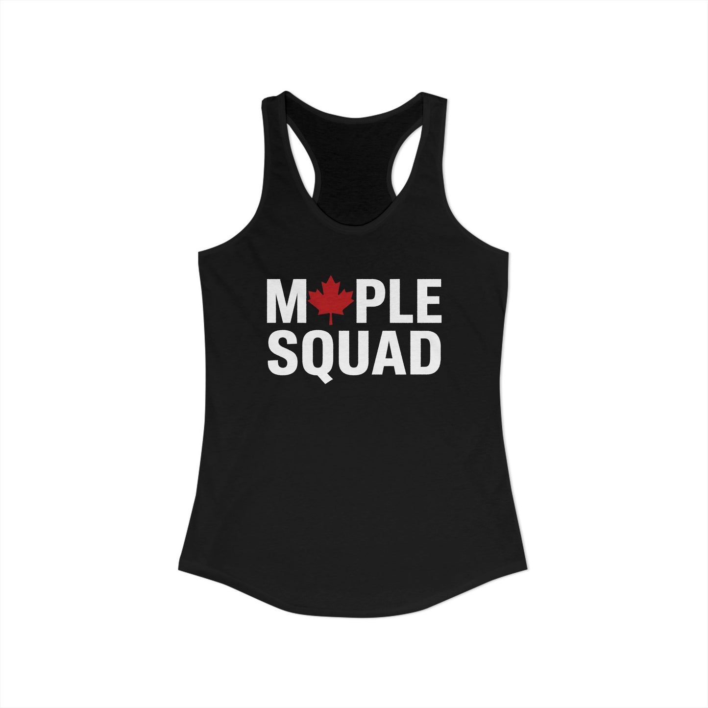 “Maple Squad” Women’s Racerback Tank - Matching Canada Group Style