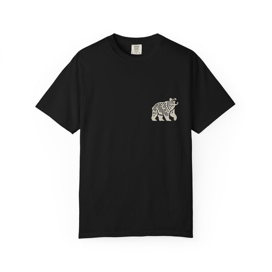 No Compromise – Nordic Bear Premium Tee with weight behind it