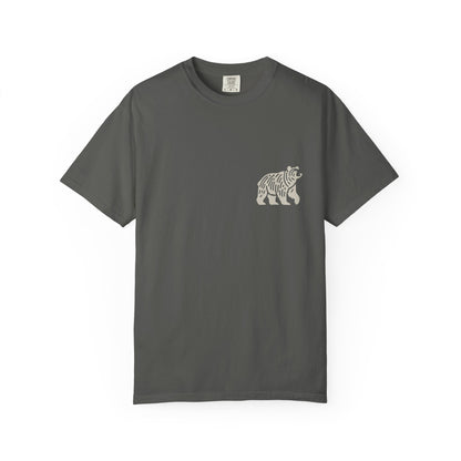 No Compromise – Nordic Bear Premium Tee with weight behind it