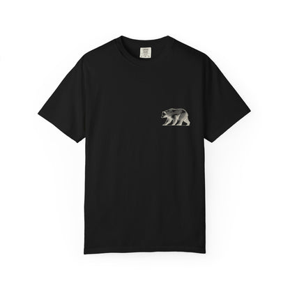 No Compromise – Nordic Bear Premium Tee with weight behind it