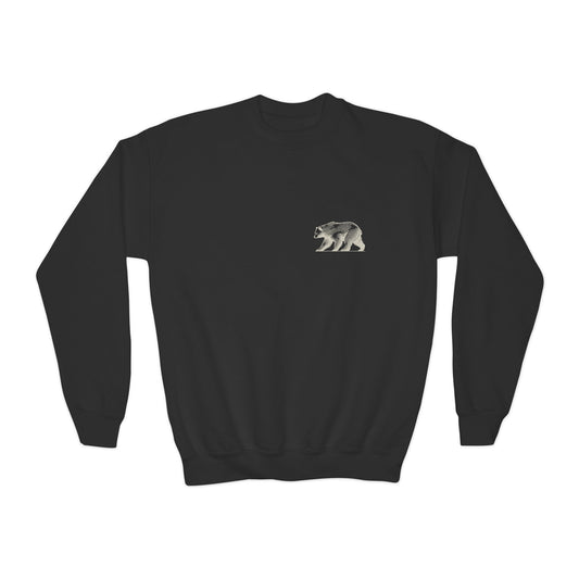 Durable Comfort – Nordic Bear Youth Sweatshirt