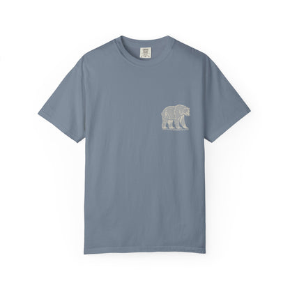 No Compromise – Nordic Bear Premium Tee with weight behind it