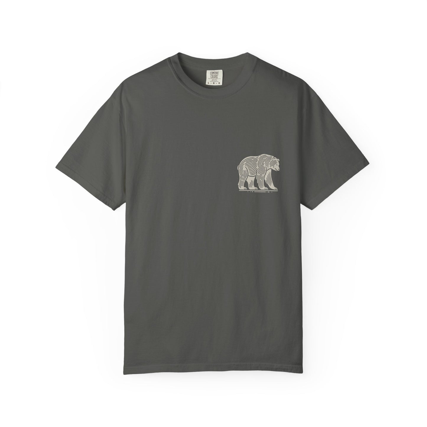 No Compromise – Nordic Bear Premium Tee with weight behind it