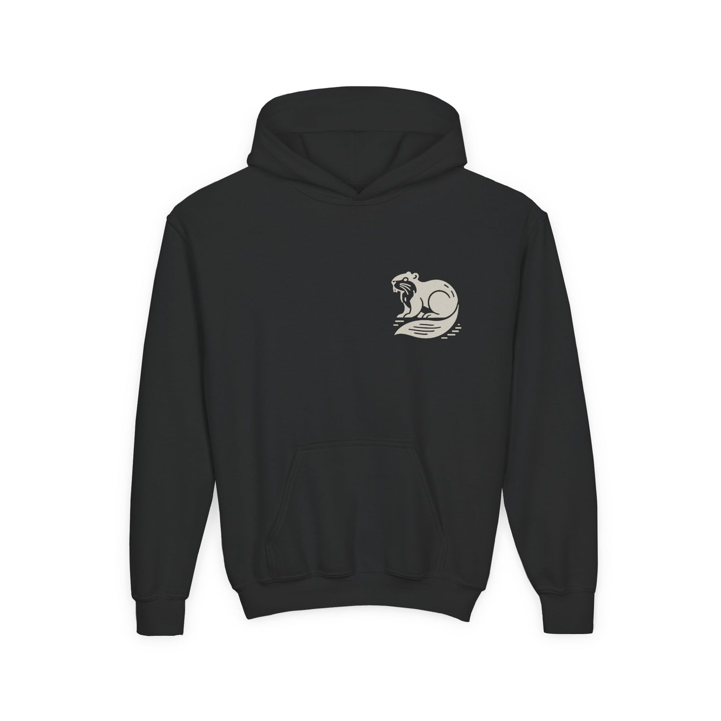 Warmth for Busy Days – Nordic Beaver Youth Hoodie