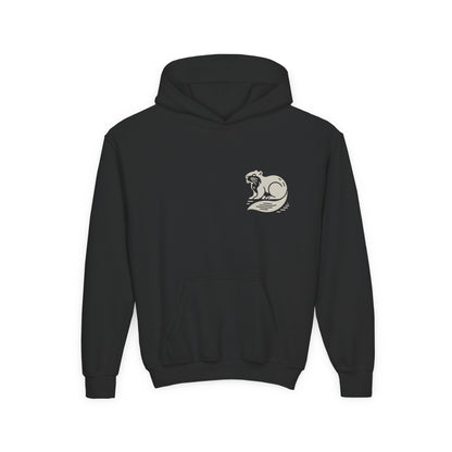 Warmth for Busy Days – Nordic Beaver Youth Hoodie
