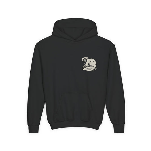 Warmth for Busy Days – Nordic Beaver Youth Hoodie