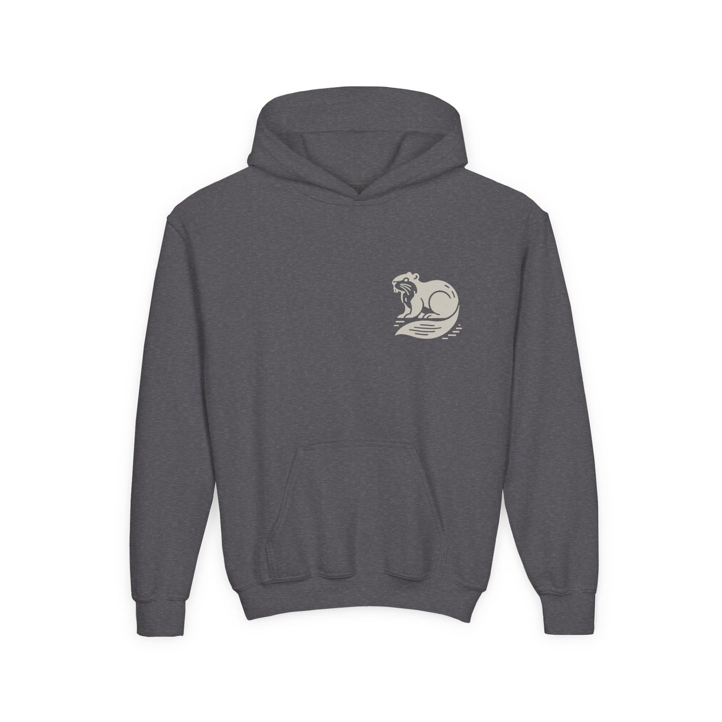 Warmth for Busy Days – Nordic Beaver Youth Hoodie
