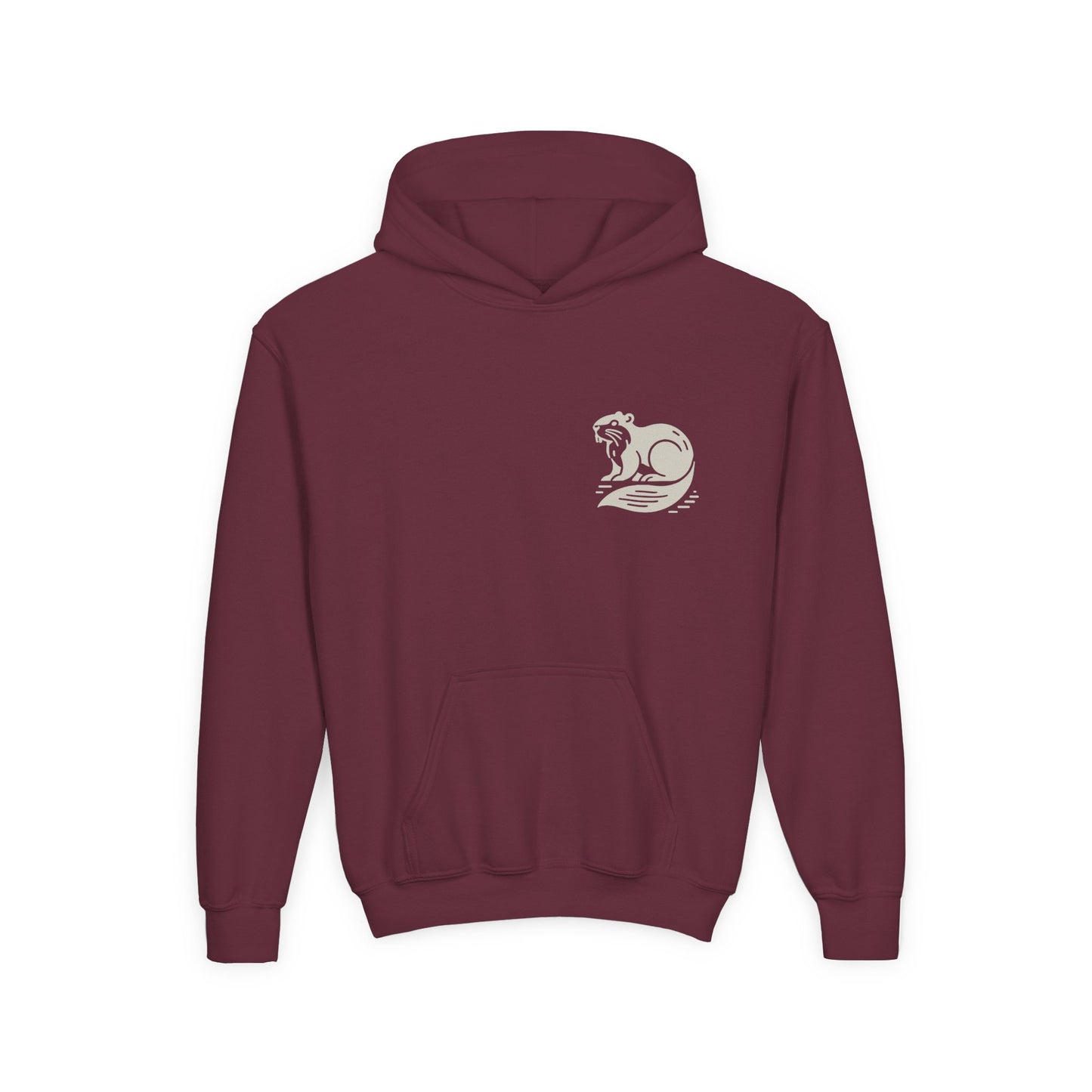 Warmth for Busy Days – Nordic Beaver Youth Hoodie