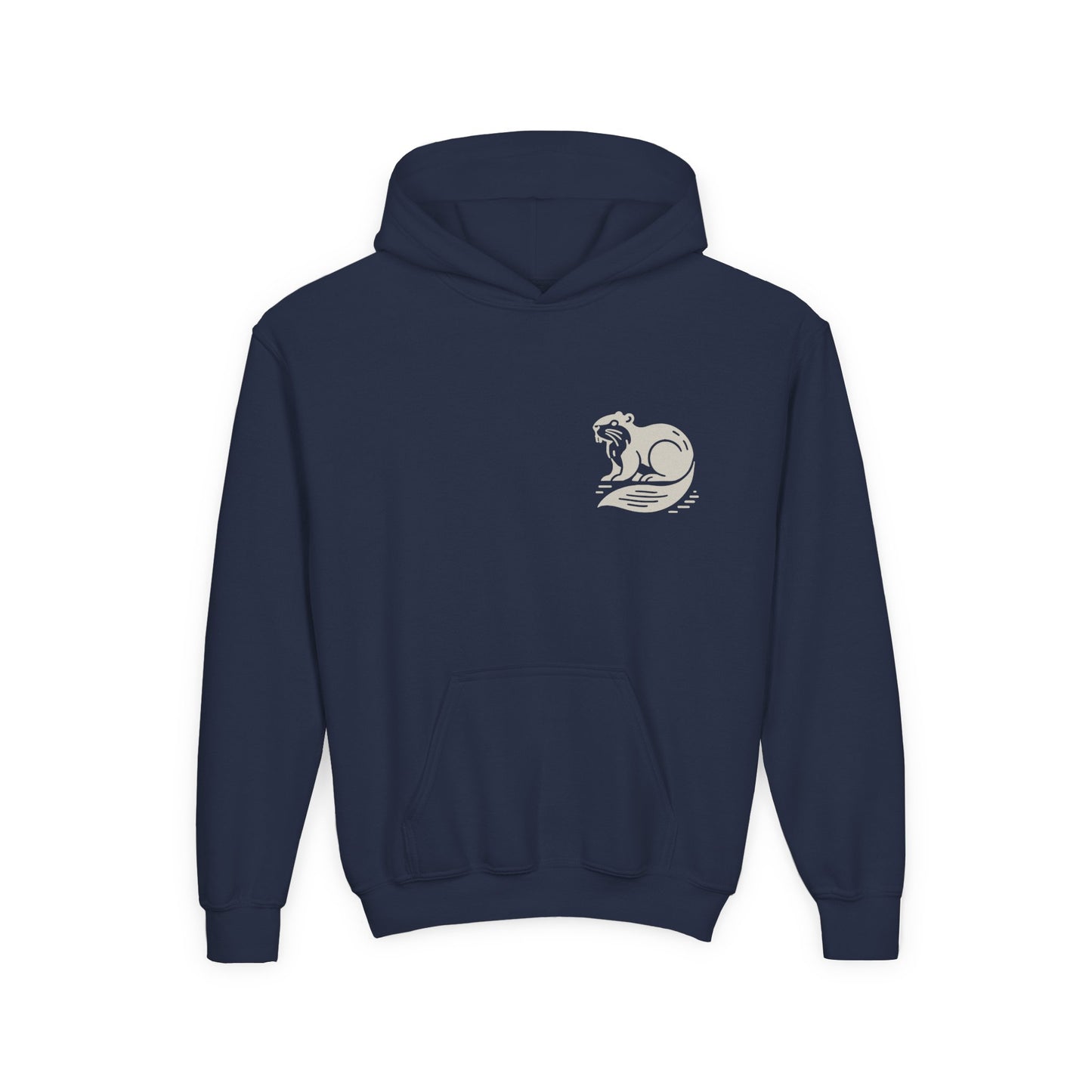 Warmth for Busy Days – Nordic Beaver Youth Hoodie