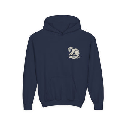 Warmth for Busy Days – Nordic Beaver Youth Hoodie