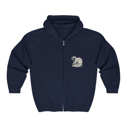 Zip and Go – Nordic Beaver Zip Hoodie
