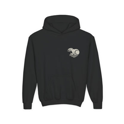 Warmth for Busy Days – Nordic Beaver Youth Hoodie