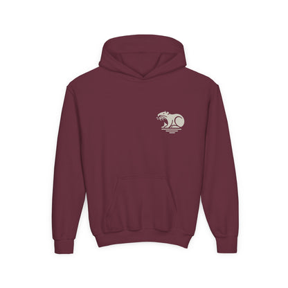 Warmth for Busy Days – Nordic Beaver Youth Hoodie