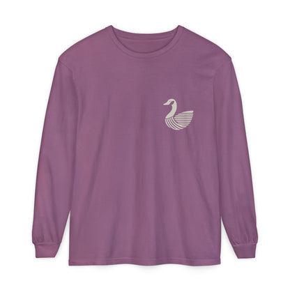 Between Seasons – Nordic Goose Longsleeve that stays comfortable