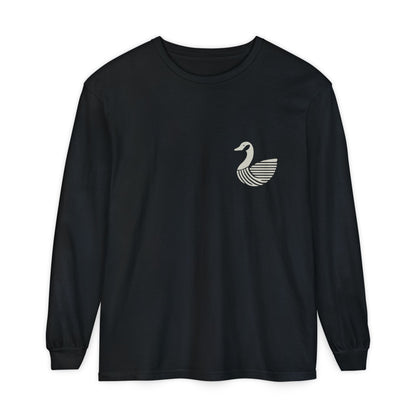 Between Seasons – Nordic Goose Longsleeve that stays comfortable