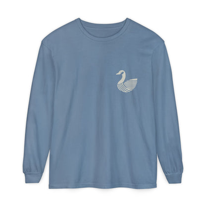 Between Seasons – Nordic Goose Longsleeve that stays comfortable