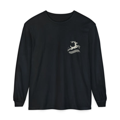 Light Layers, Easy Feel – Nordic Deer Longsleeve