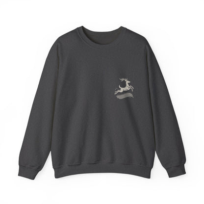 Calm and Comfortable – Nordic Deer Sweatshirt