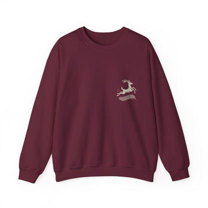 Calm and Comfortable – Nordic Deer Sweatshirt