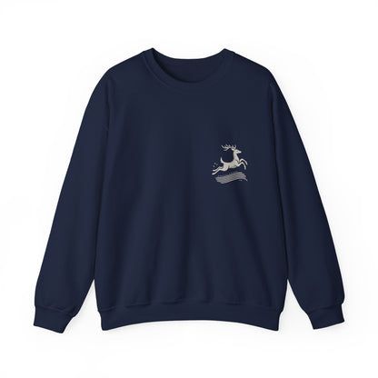 Calm and Comfortable – Nordic Deer Sweatshirt