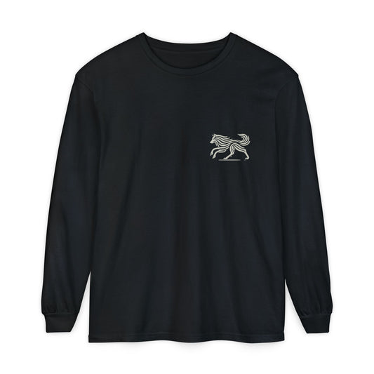 For Clear Days – Nordic Wolf Longsleeve that stays easy and reliable