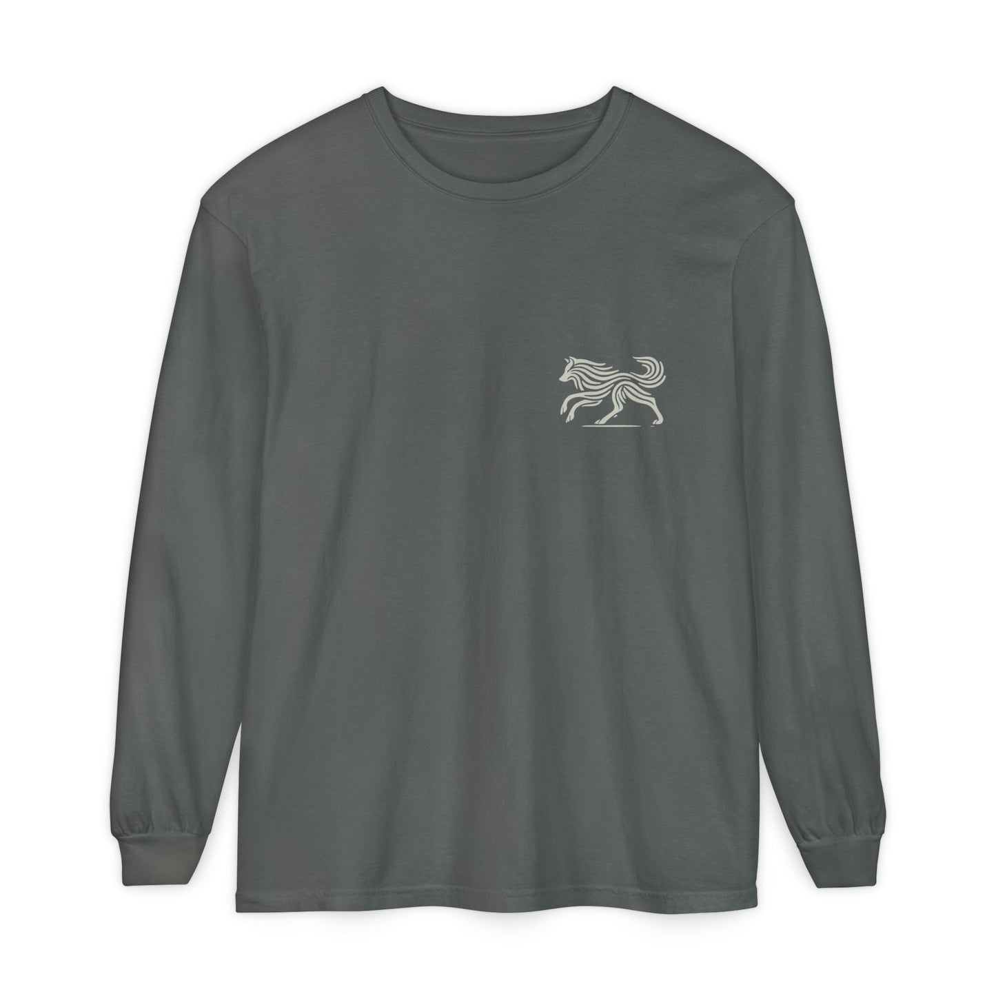 For Clear Days – Nordic Wolf Longsleeve that stays easy and reliable