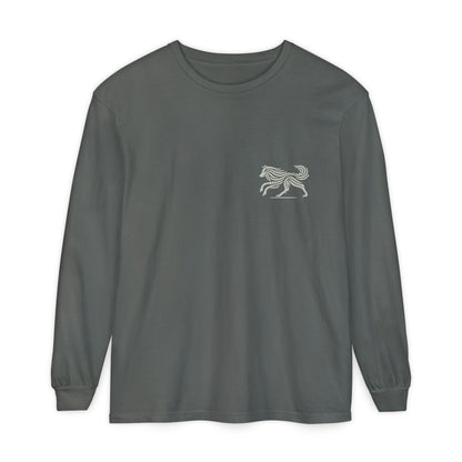For Clear Days – Nordic Wolf Longsleeve that stays easy and reliable