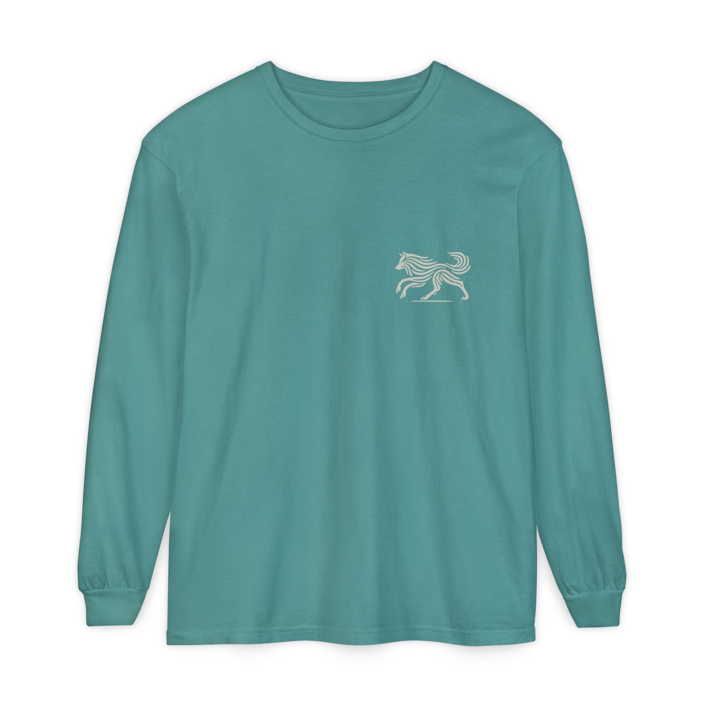 For Clear Days – Nordic Wolf Longsleeve that stays easy and reliable
