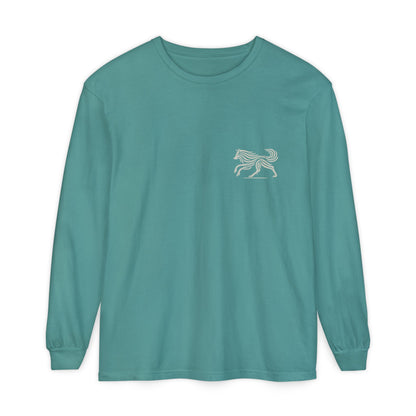 For Clear Days – Nordic Wolf Longsleeve that stays easy and reliable