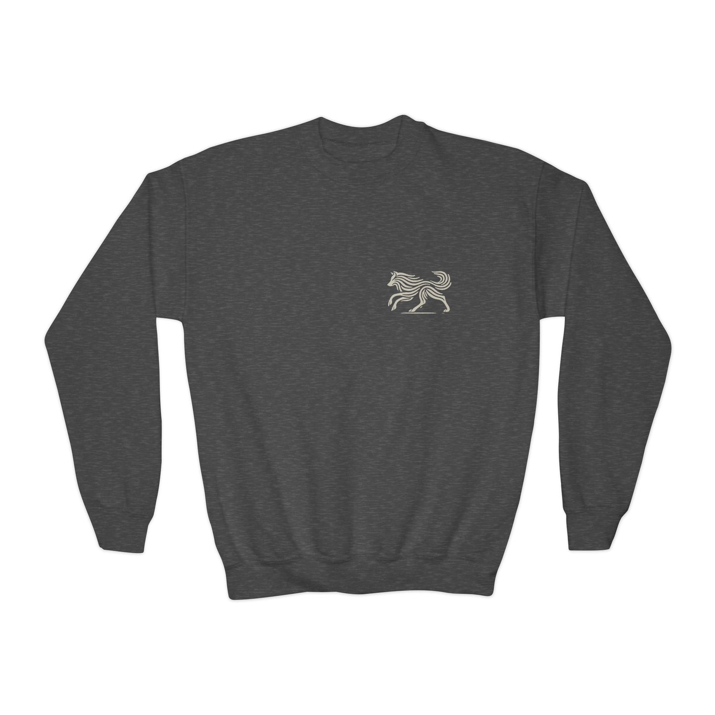 Soft but Tough – Nordic Wolf Youth Sweatshirt